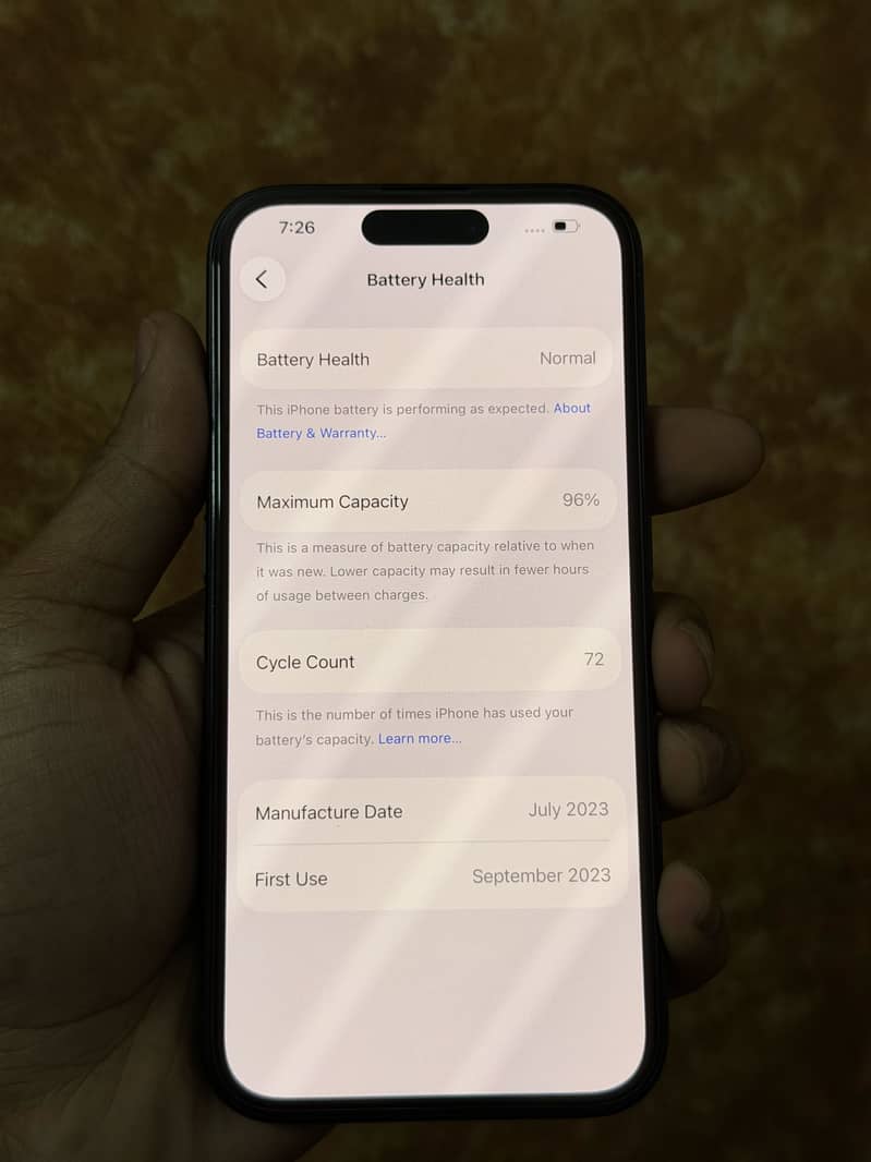 Iphone 15 Pro  128gb 5