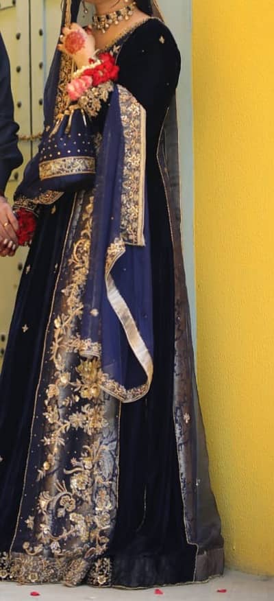 Royal Blue Velvet Maxi Elegant royal blue