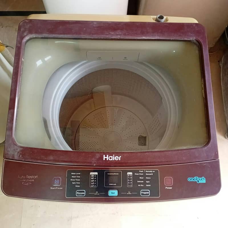 Haier Fully Automatic Washing Machine 1