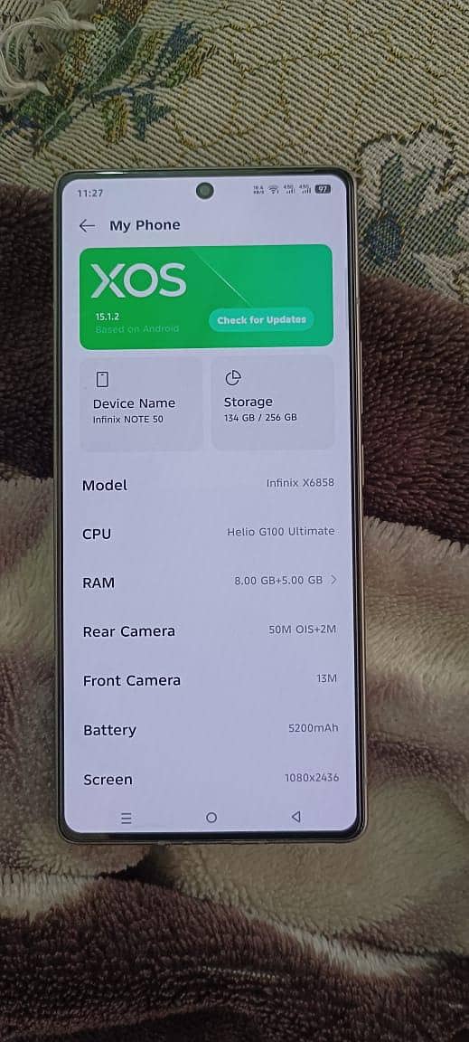Infinix Note 50 4