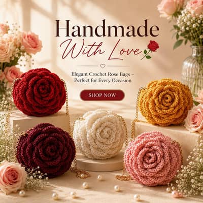 handmade crochet bags