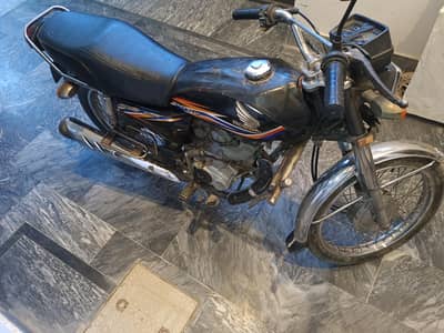 CG 125  2018 Model Black addition