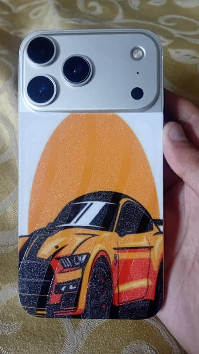 Apple iPhone XR into Original grey titanium 17 Pro