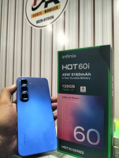 Infinix Hot 60i 6/128GB 5 month warranty HR Mobile