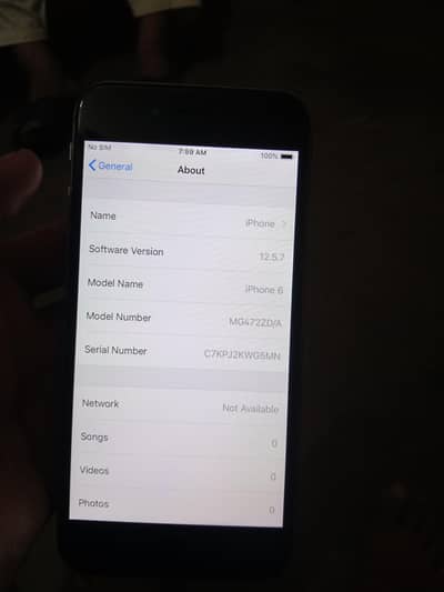 Iphone6 non pta battery change panel change only used 1month