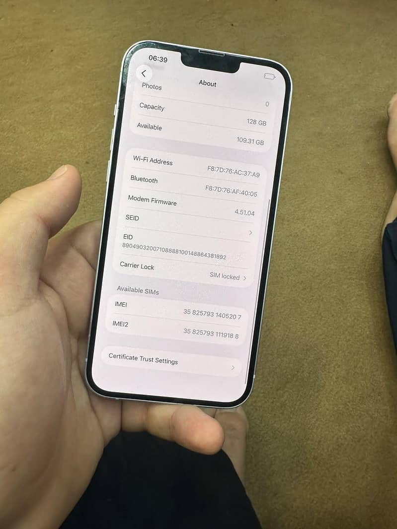 Apple iPhone 14 plus 8