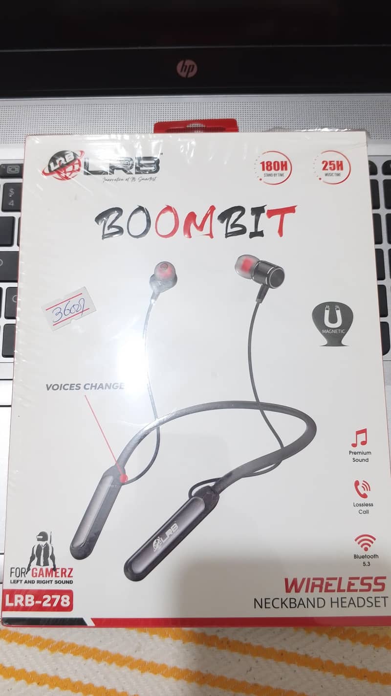 Wireless Neckband Headset 0