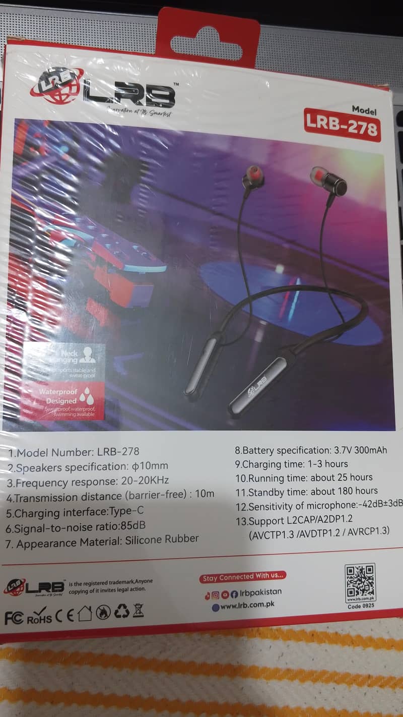 Wireless Neckband Headset 1