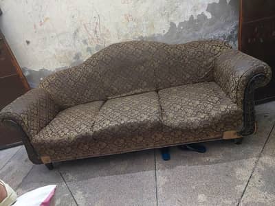 Bed sofa and single sofa sale