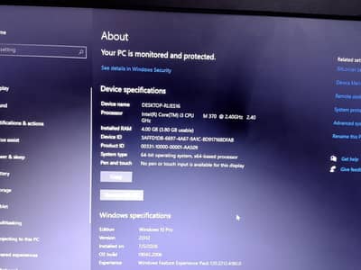 Dell Laptop with Charger Core i3