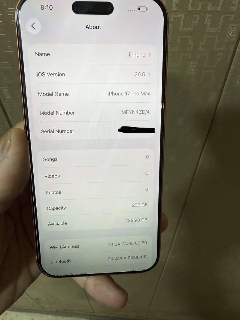 Apple iPhone 17 Pro Max 256 GB 6
