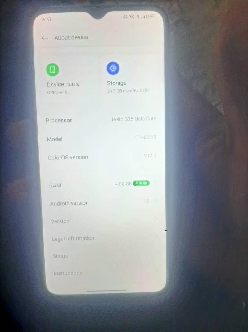 OPPO A16 5