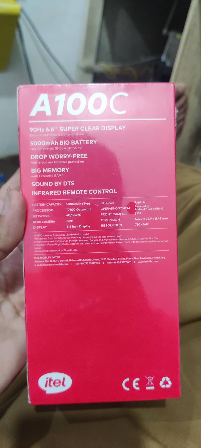 Itel City 100 2