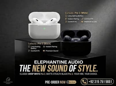 pro 2 and TWS air buds