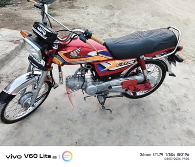 Honda cd70 2025Rs142000,,PH. . ""03007692640""