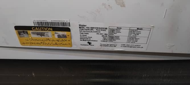 Haier DC inverter AC 10 by 10