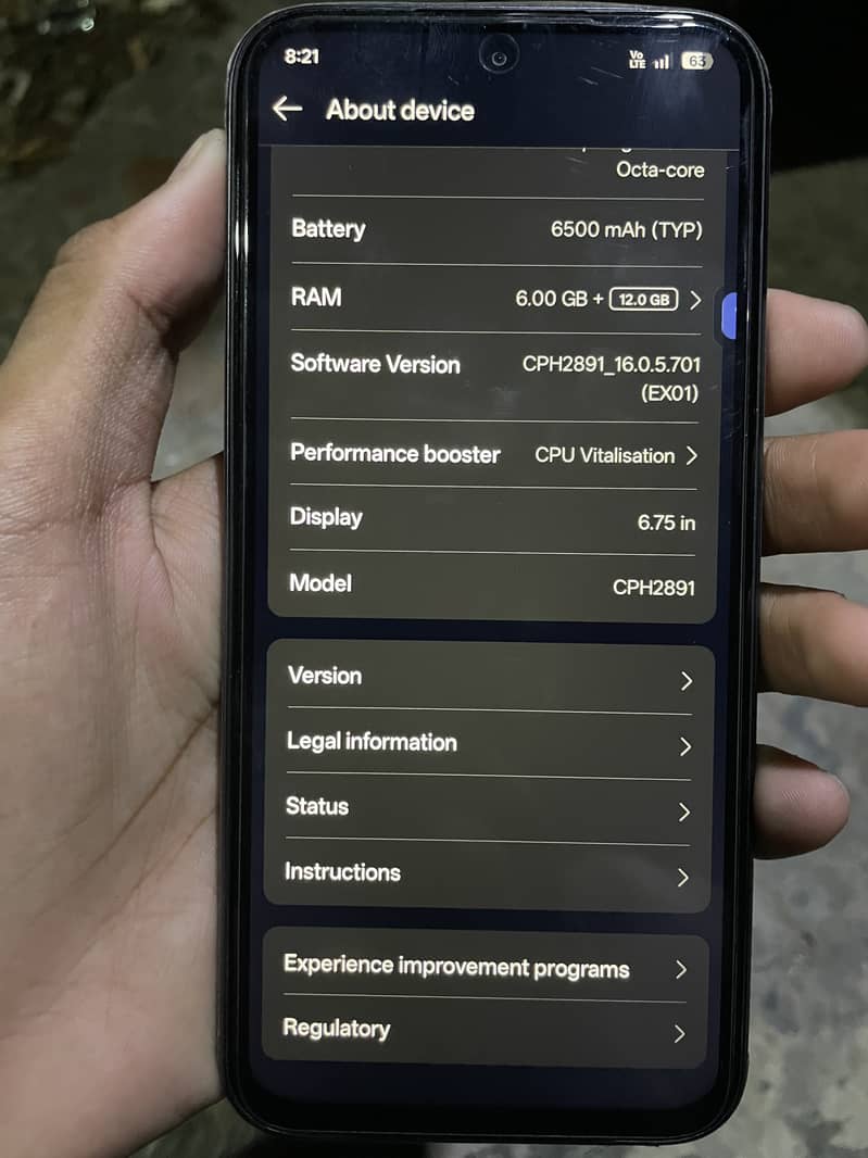 OPPO A6k 7