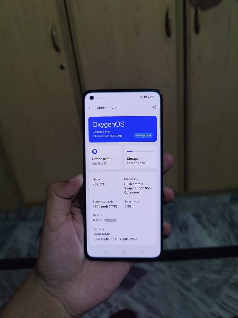 One Plus 8T 7