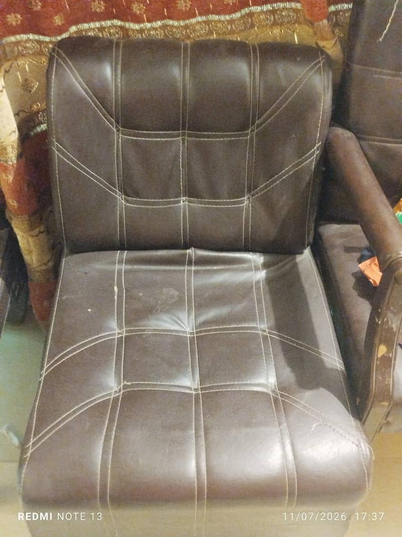 Two Office Sofas Good Condition 1