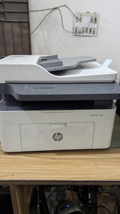 HP 137fnw Wireless 4-in-1 Laser Printer | Box Pack | 10/10 Condition.