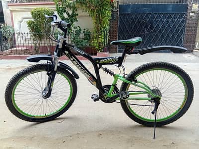 TRIGON USA Sports Mountain Bike with Gears & Jump Suspension Rs 30,000