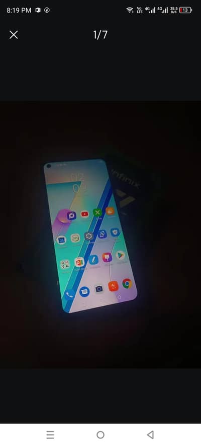 Infinix note 7 6/128 with box