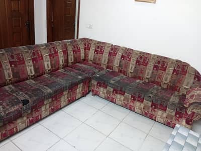 l shaped sofa  7 seaters
