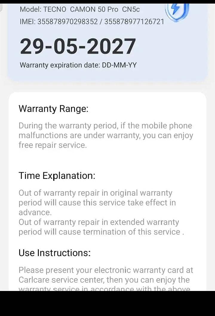 tecno camon 50 pro 5g 5