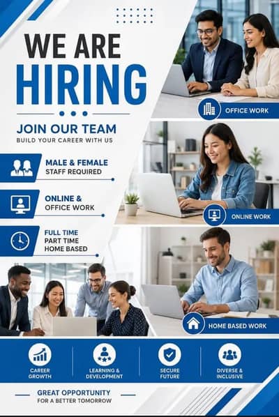 Hiring male and female staff