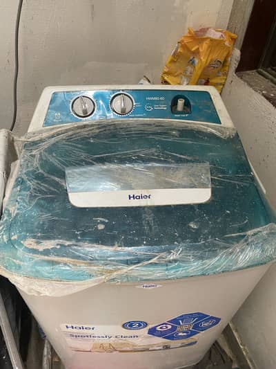 Brand New Haier Washing Machine + Used Room Cooler for Sale