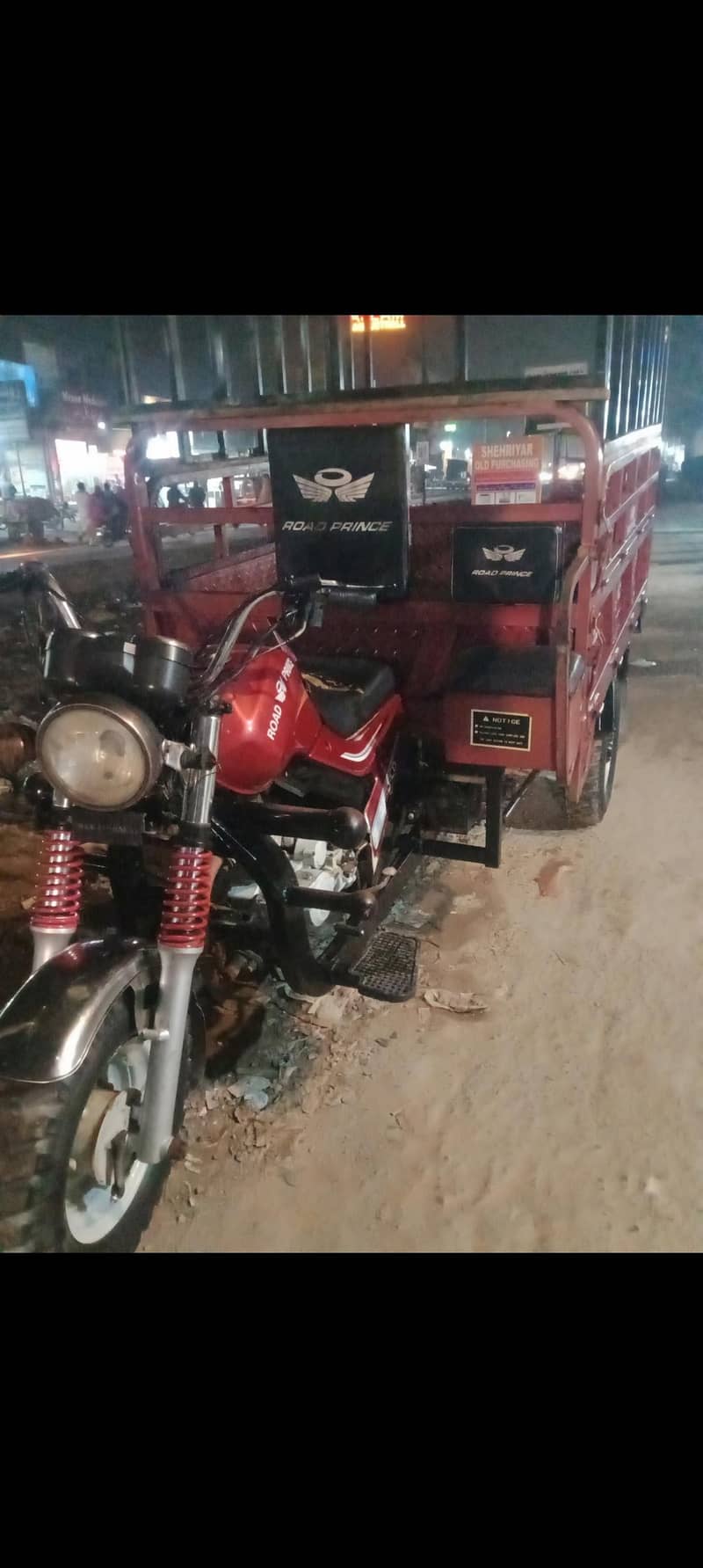 road prince lodar rickshaw 150cc 1