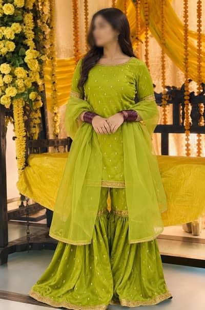 Light green graraa 3pcs