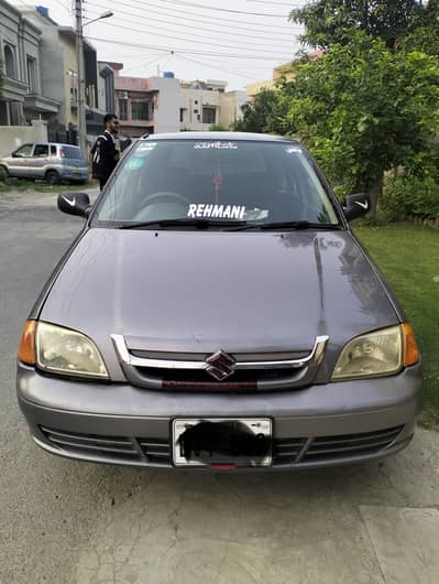 Suzuki Cultus VXR 2011. . alloy rim installed