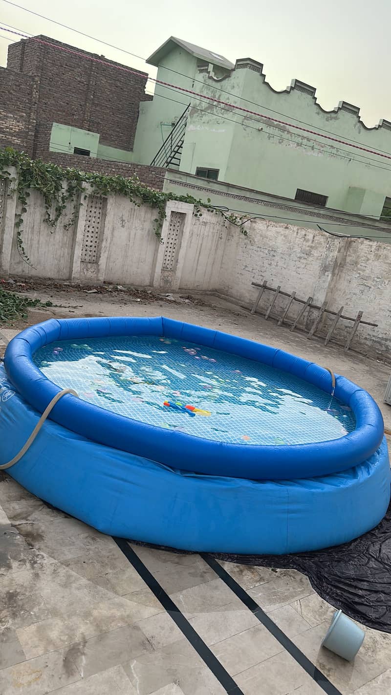 Intex 10ft pool 0