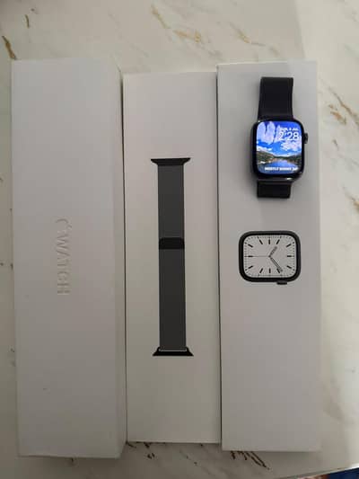 Apple watch 7 graphite colour 45mm