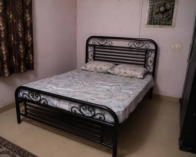 URGENT NEED MONEY. . Single Heavy Steel Iron Bed Frame – Strong