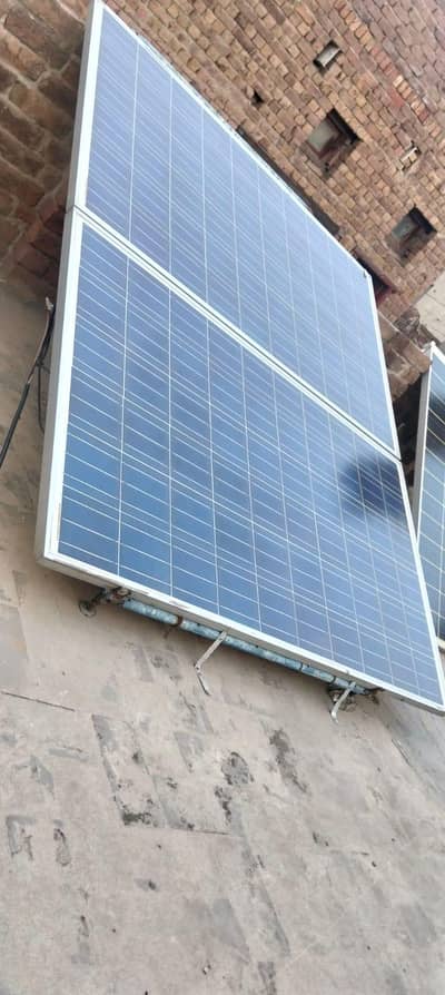 03007659072×  250W 2 Solar Panels  24V Original PV Silicon