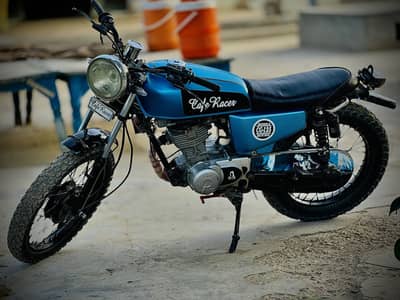 Honda CG 125 2015 Model converted into cafe racer for Sale