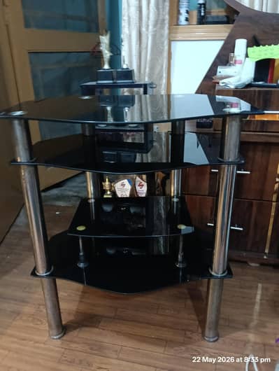 LED TV Trolley metal body good condition