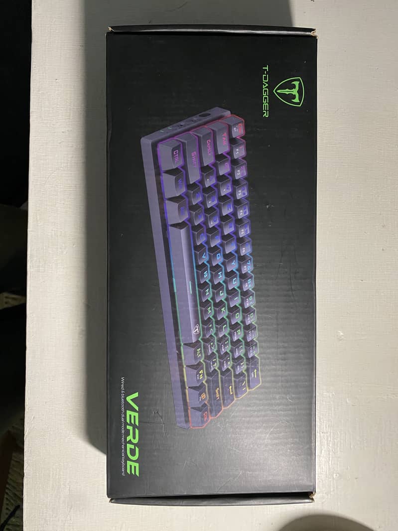 T-Dagger Verde RGB Wireless Gaming Keyboard 60% 8