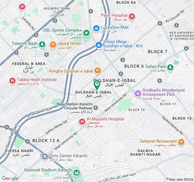*Open Plot For Rent*500 Yards 50 Yards Construction Bathroom Road Facing Best For Cafe, Chai, Indoor Games, Indoor Cricket, Padal, Indoor Football, Etc Block 13D, Gulshan-e-Iqbal, Karachi.  Rent: 3.50 lac *Code(16563)*