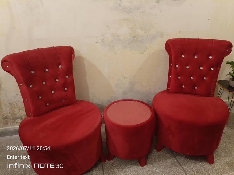2 seats 1 table 0