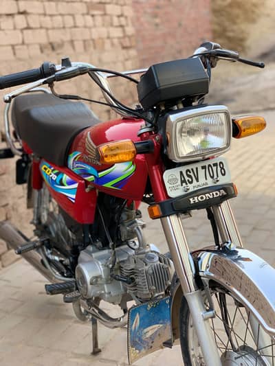 Honda CD 70 lush condition