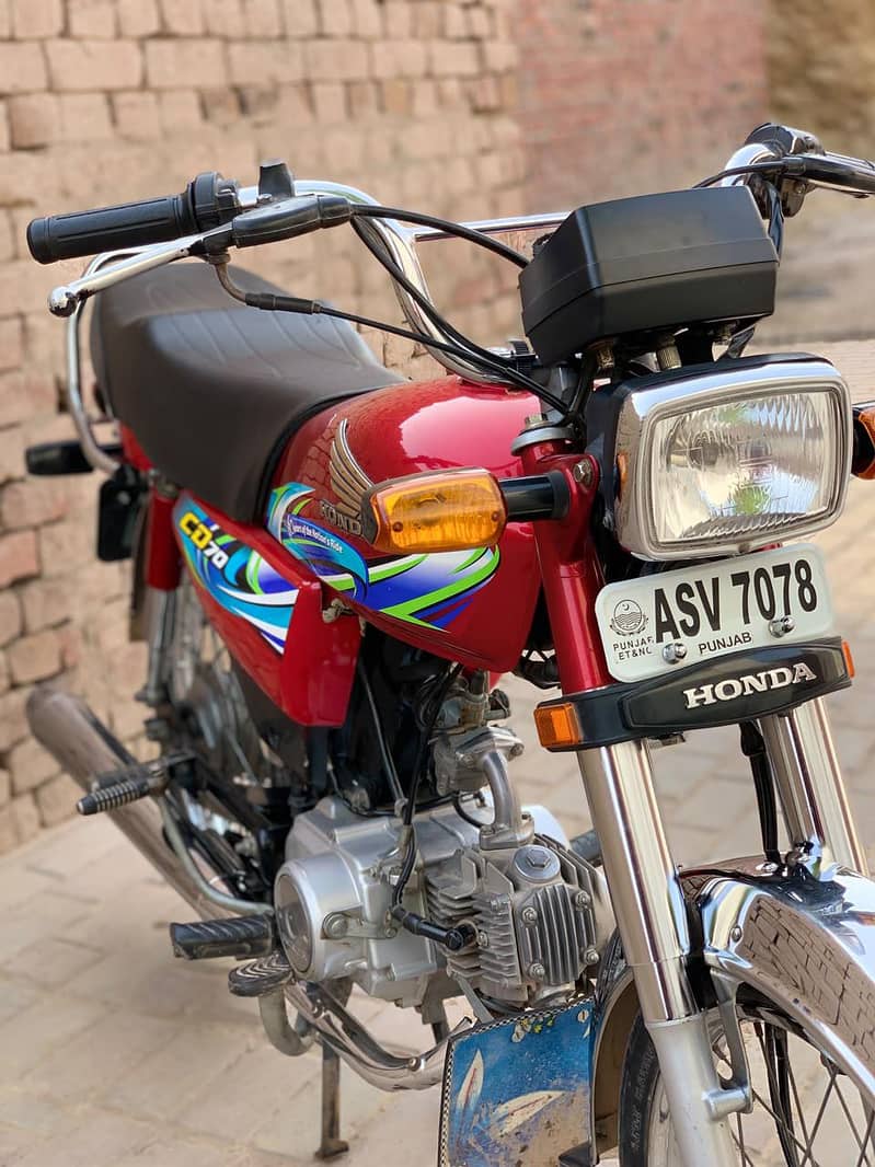 Honda CD 70 lush condition 1