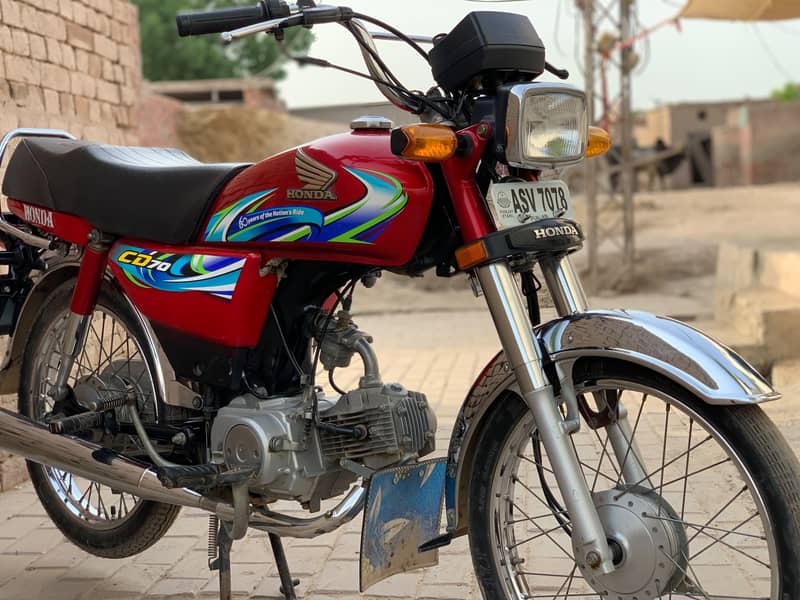 Honda CD 70 lush condition 2