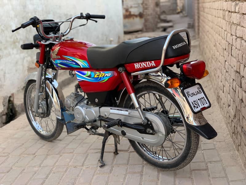 Honda CD 70 lush condition 3