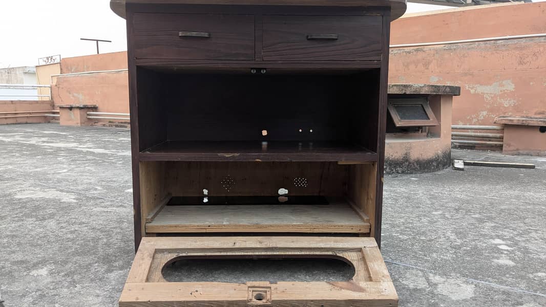Solid wood study table 2