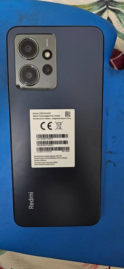 Redmi Note 12 available for sale with excellent condition
