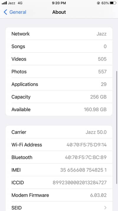 iPhone 7 Plus pta approved 256 gb battery health 100 condition 10/10
