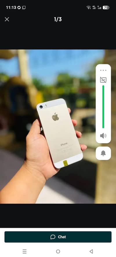 Apple iPhone 5s PTA Approved with box my Whatsapp 03314189217